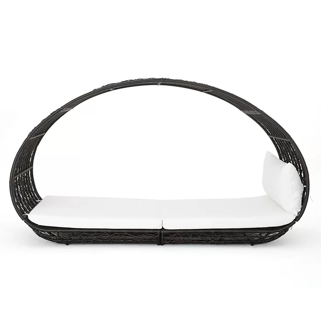 Abigal - Outdoor Wicker Daybed With Cushion
