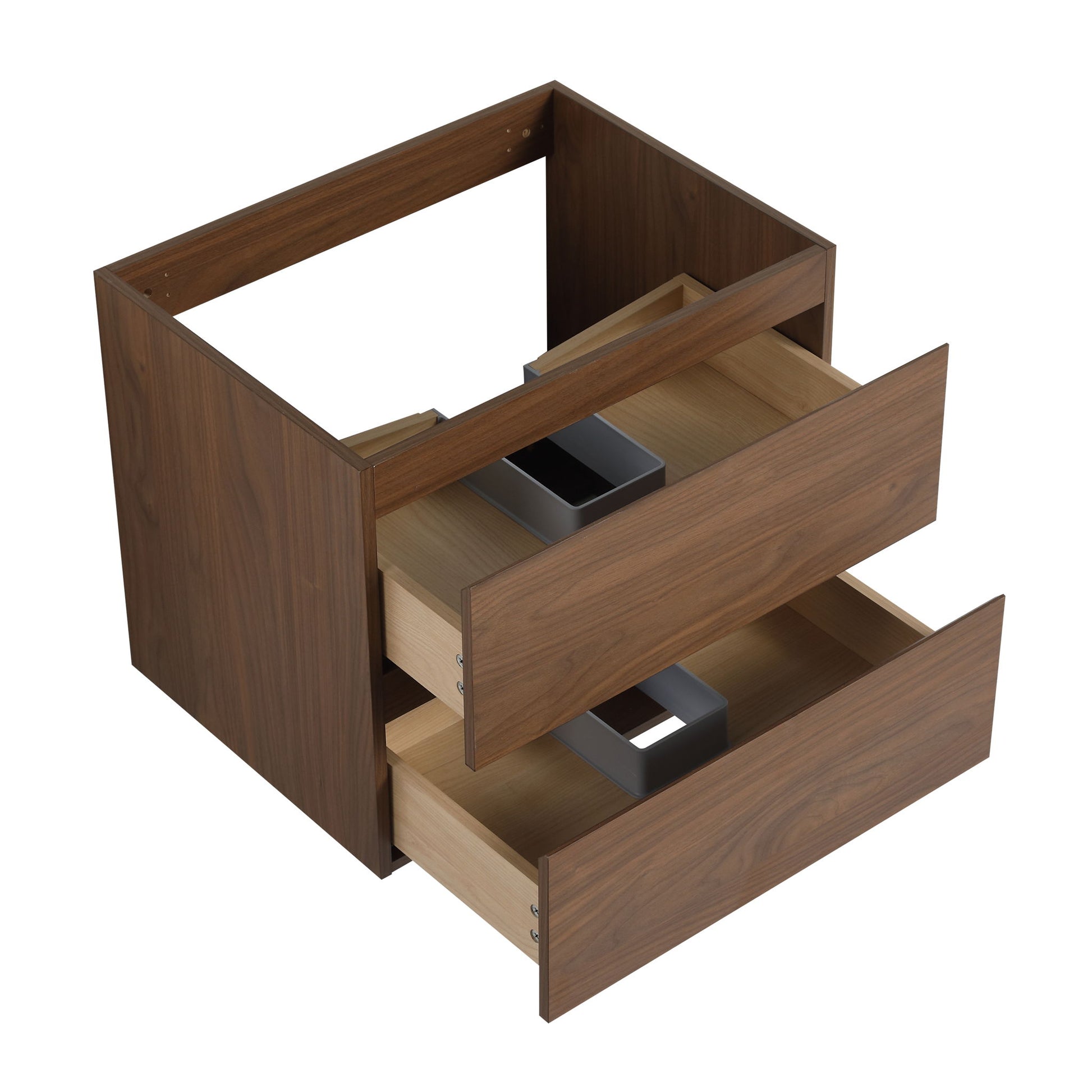 Wall Mounted Bathroom Vanity And Sink, 2 Soft Close Drawers