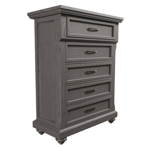 1 Piece Chest With Unique Legs - Antique Gray