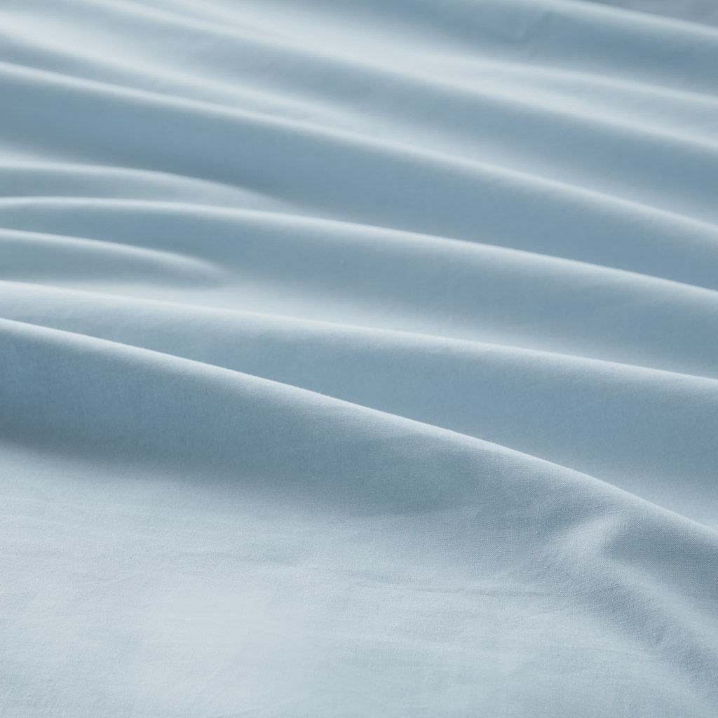 Cotton 144TC - Full Solid Sheet Set - Light Blue