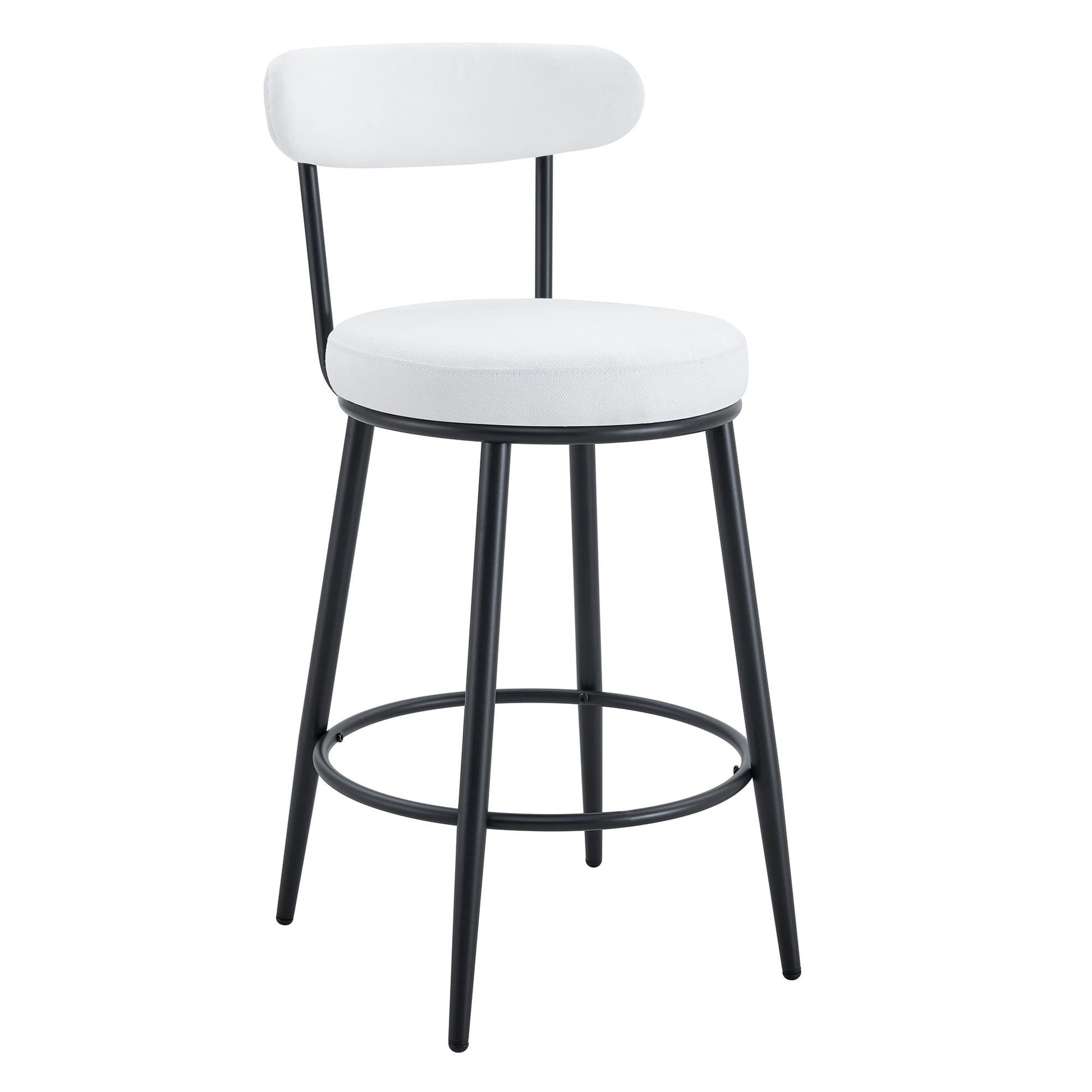 Fashionable Ergonomic High Legged Bar Chairs (Set of 2)