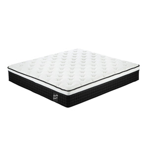 12" Hybrid Mattress With Individual Pocket Spring, Comortable Memory Foam