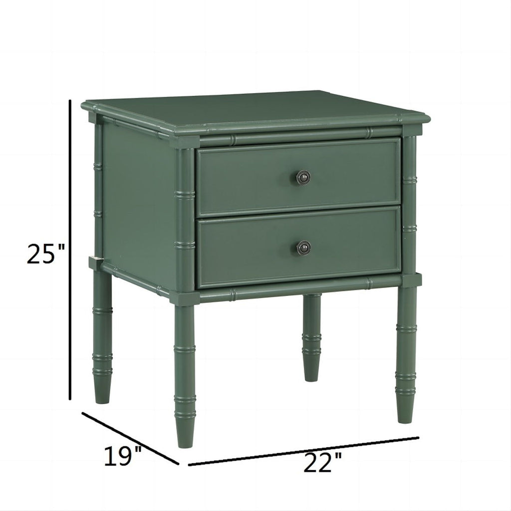 Emmett - 2 Drawer Nightstand