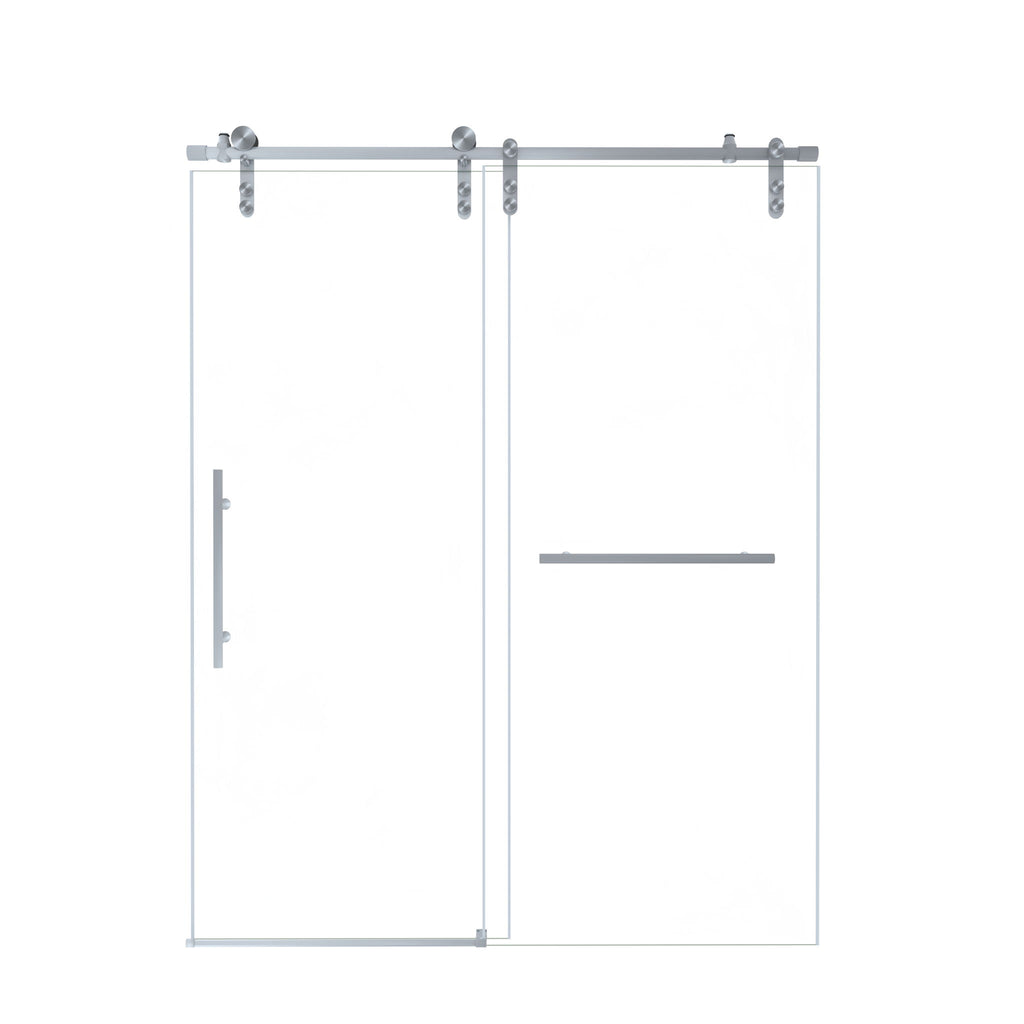 Frameless Sliding Bathtub Door With Frame