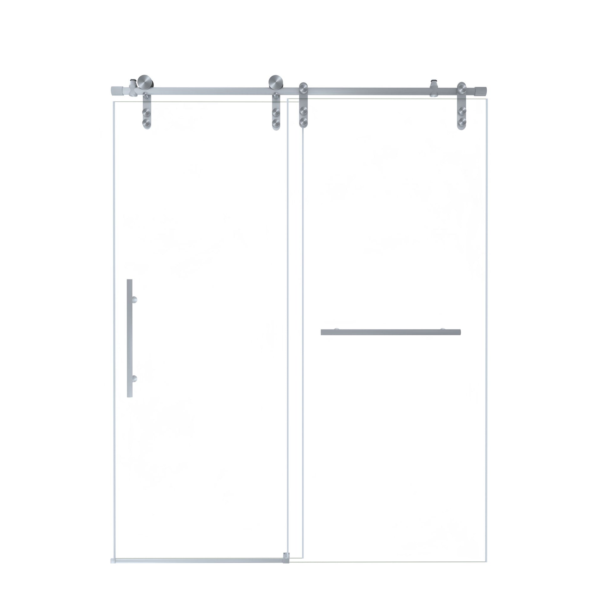 Frameless Sliding Bathtub Door With Frame
