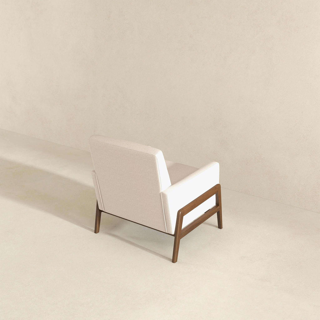 Cole - Solid Wood Lounge Chair