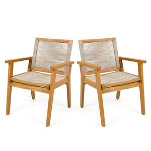Outdoor Rope Dining Chair (Set of 2)