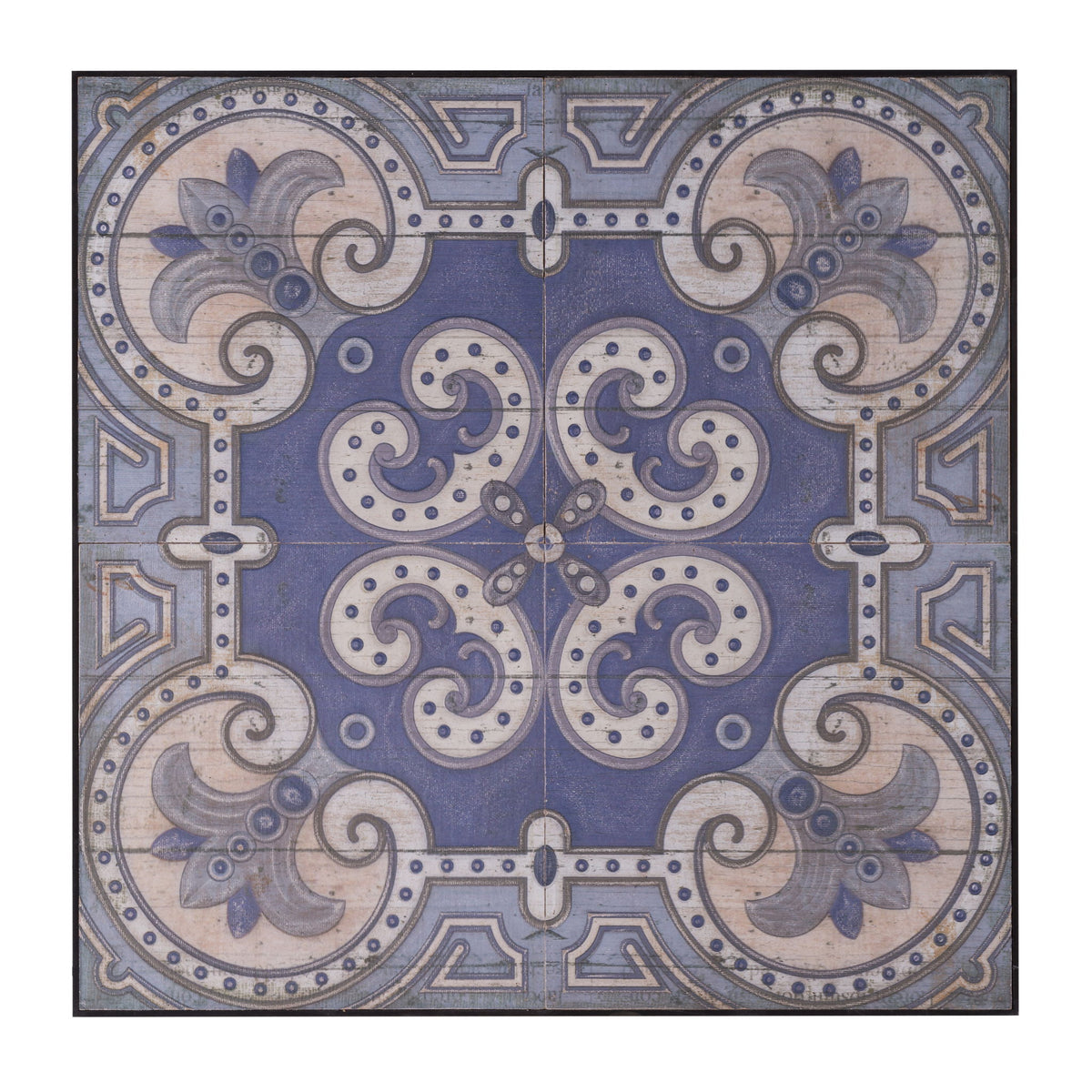 Large Wall Art Panel, Square Wall Decor For Living Room Dining Room Office - Multicolor