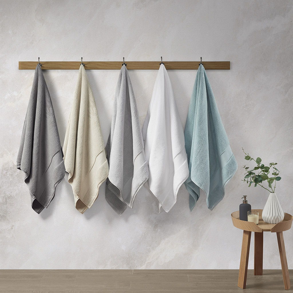 Splendor - 6 Piece Towel Set - White