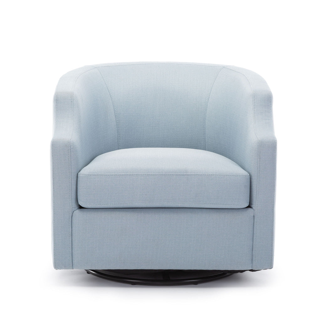 Isabelle - Swivel Glider Barrel Chair