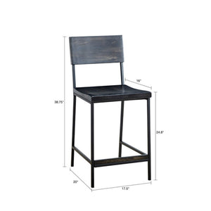 Tacoma - Counter Stool - Black