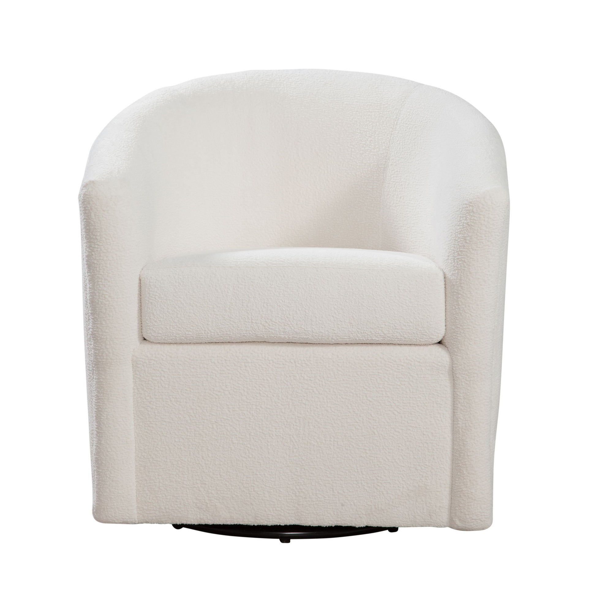 Oaklynn - Barrel Style Swivel Accent Chair