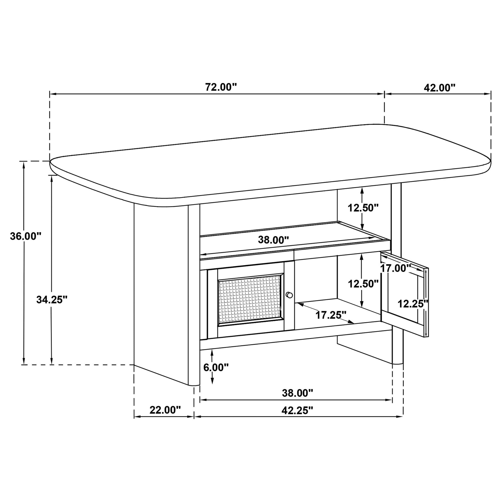 Kimpton - Counter Height Dining Set