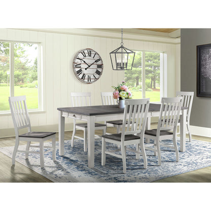 Kayla - Two Tone Dining Table With Storage