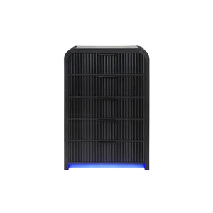 Beverly - Chest, LED Lighting - White / Black