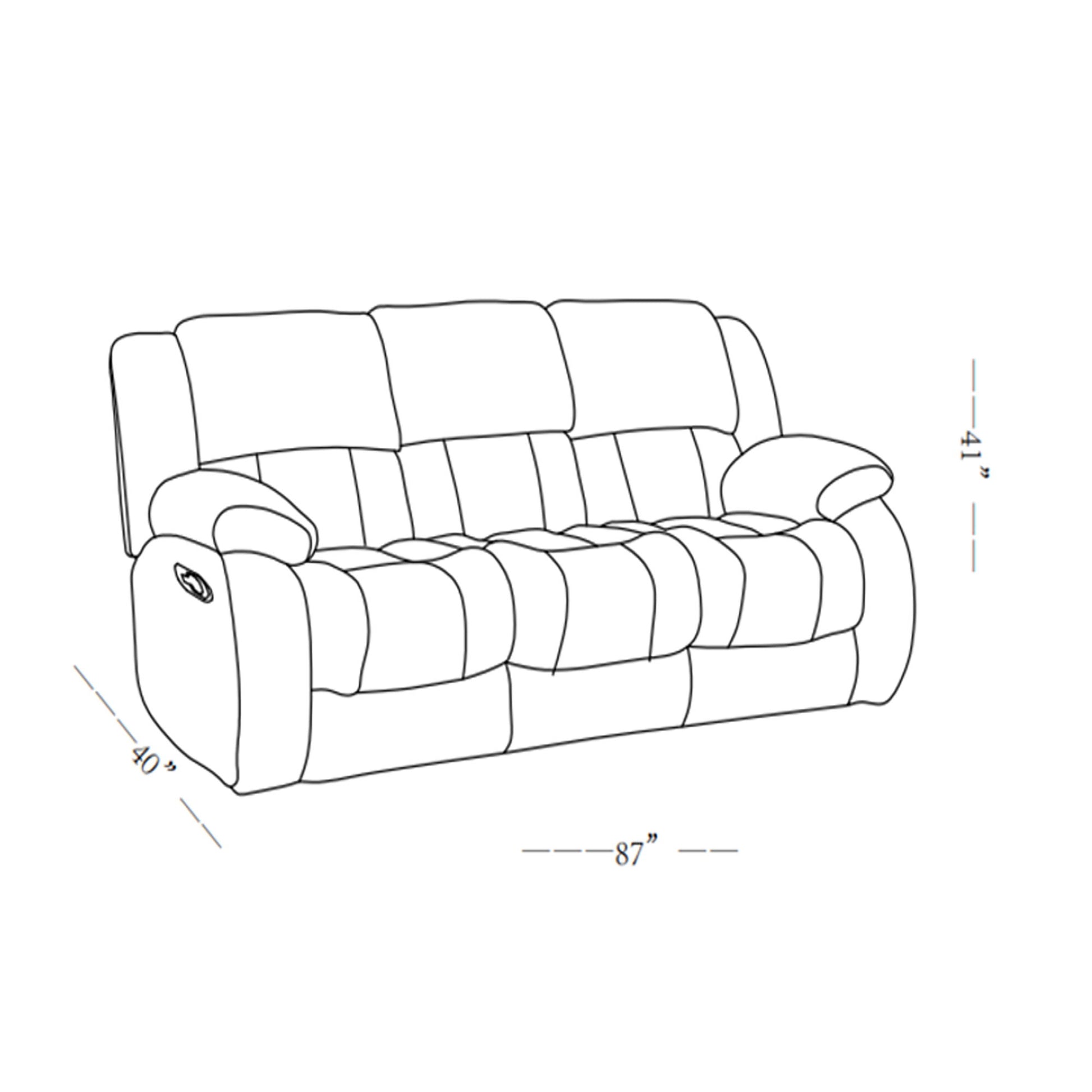 Stonic - Reclining Sofa Modern Design