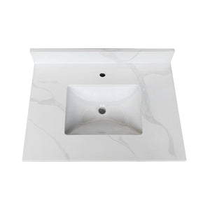Bathroom Vanity Top With Undermount Single Bowl Sink