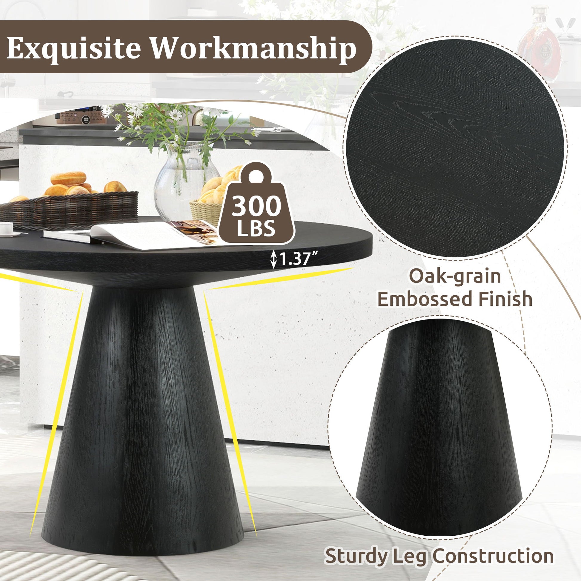 Round Dining Table For Living Room