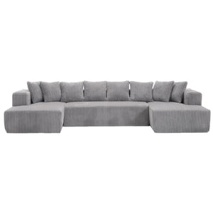 Modular U Shaped Sectional Sofa