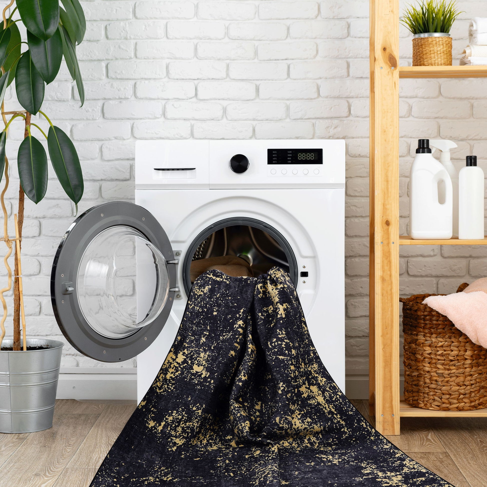 Maval - Machine Washable Area Rug