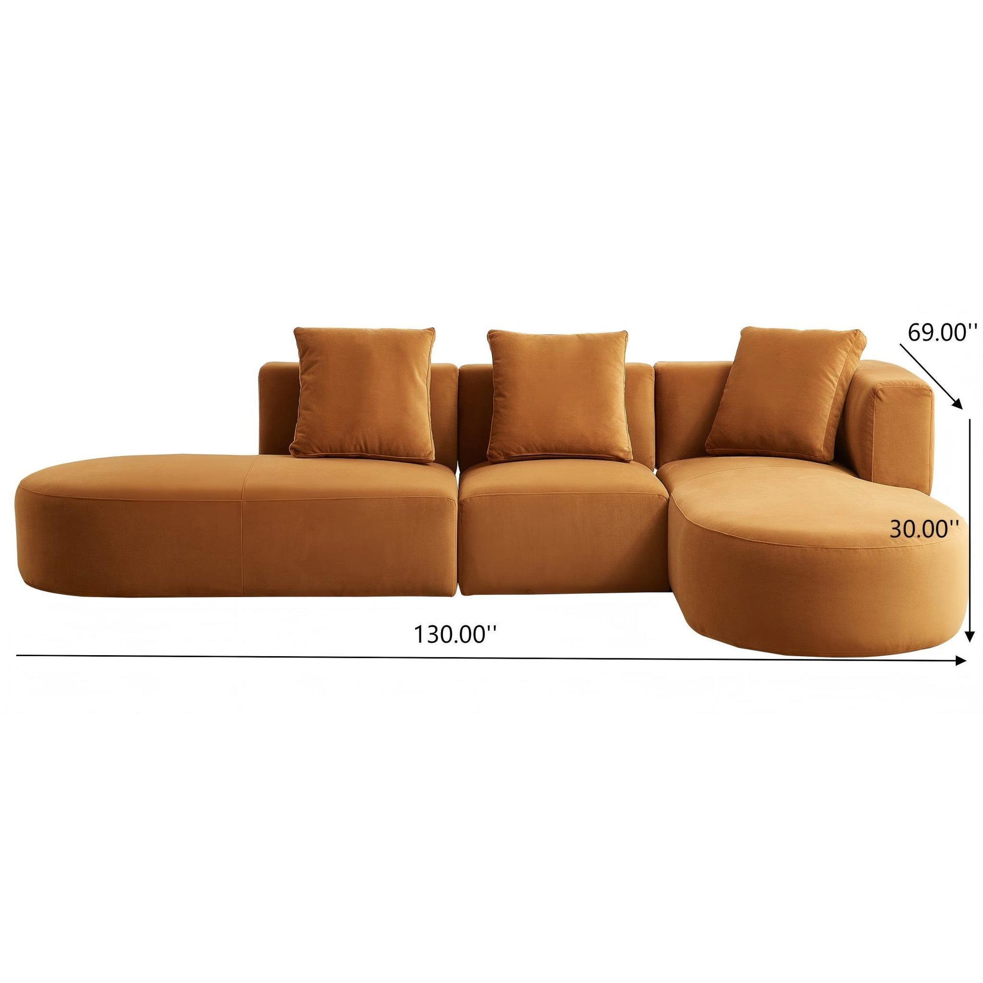 Orby - Stylish Sectional Sofa