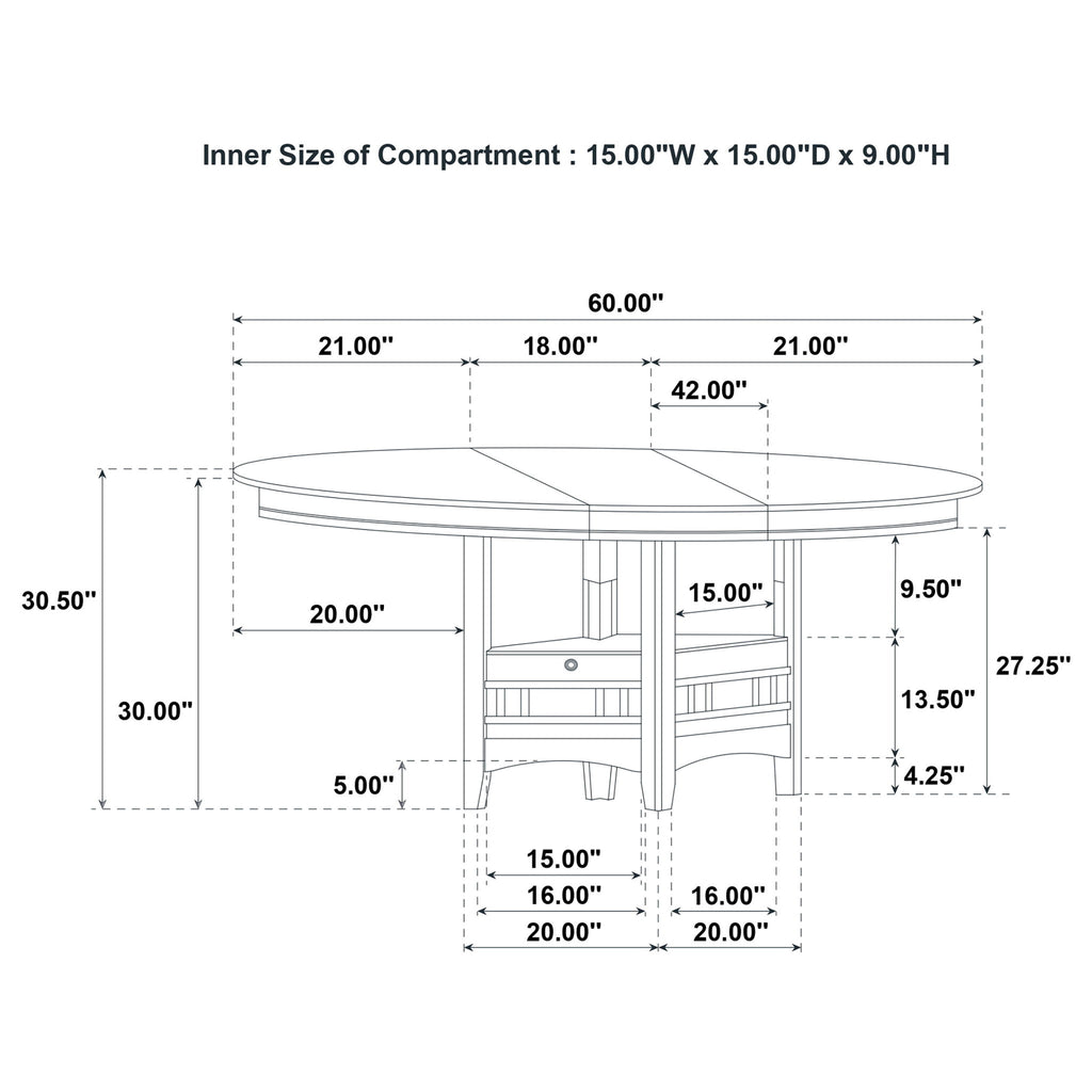Davis - 5 Piece Oval Extension Leaf Dining Set With Pedestal Base - Light Oak