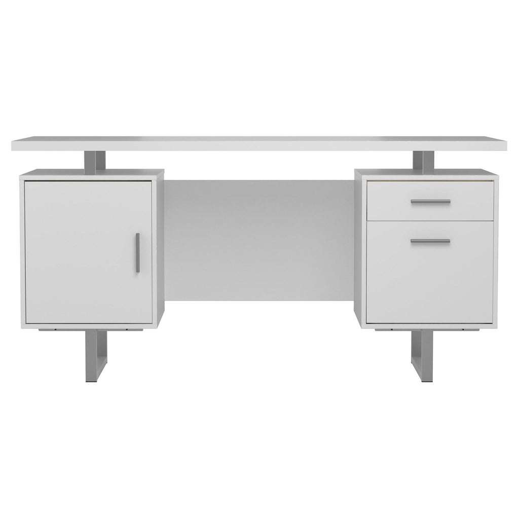 Contemporary 2 Drawer Computer Desk