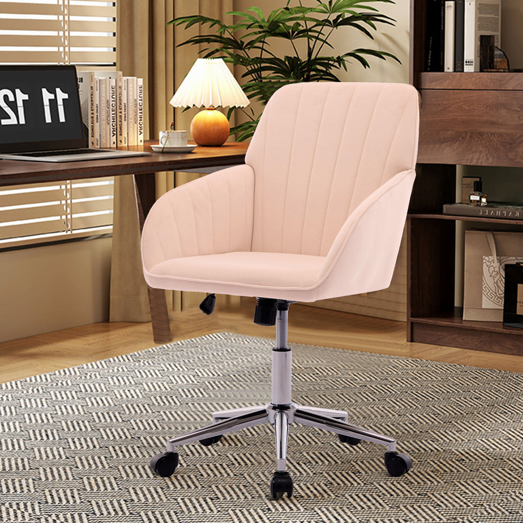 Adjustable Ergonomic Office Chair, Swivel Backrest Seat