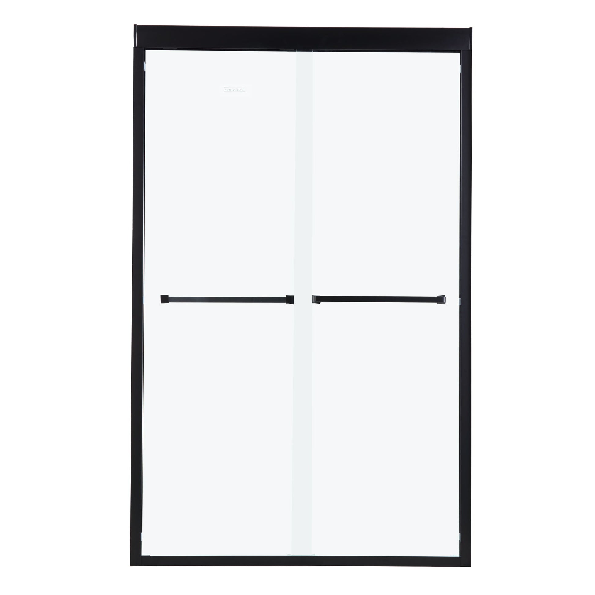 Modern Double Sliding Shower Enclosure, Tempered Glass