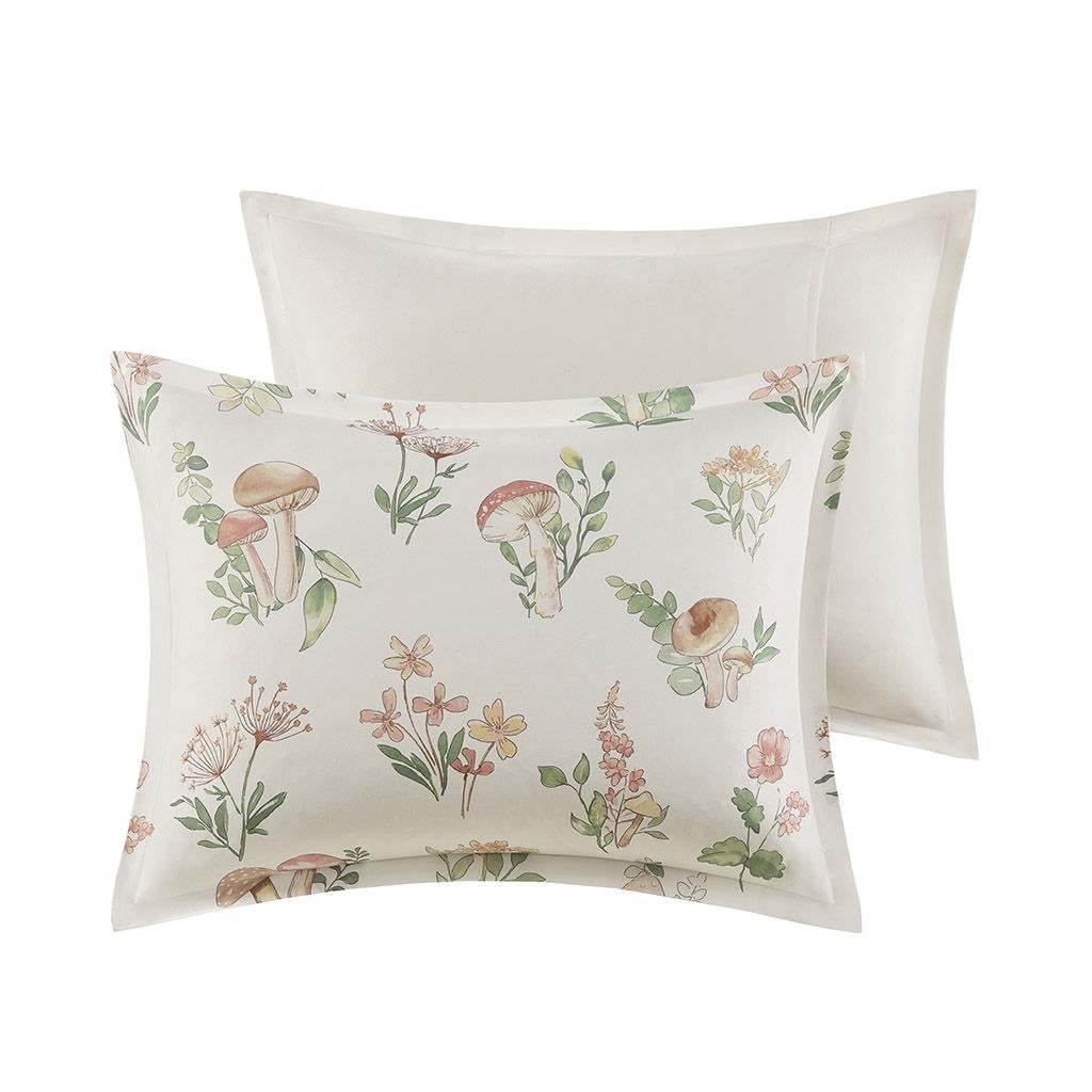 Gwen - Mushroom Garden Comforter Set - Green
