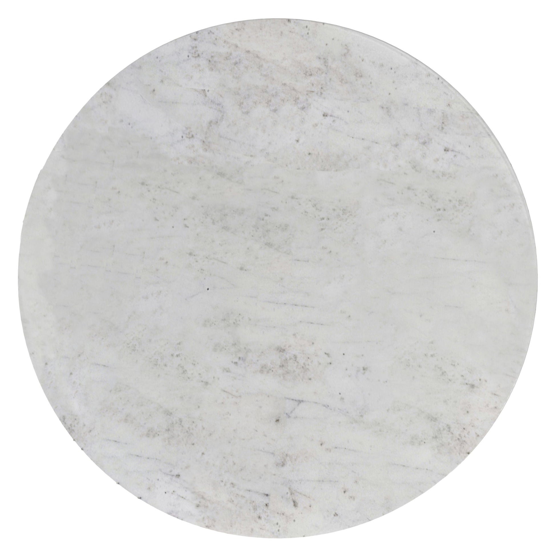 Raquel - Side Table - Antique Brass / White