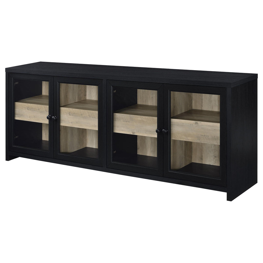 Kennison - TV Stand - Black