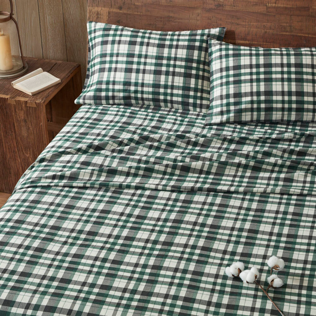 Flannel - Full 100% Flannel Printed Sheet Set - Finton
