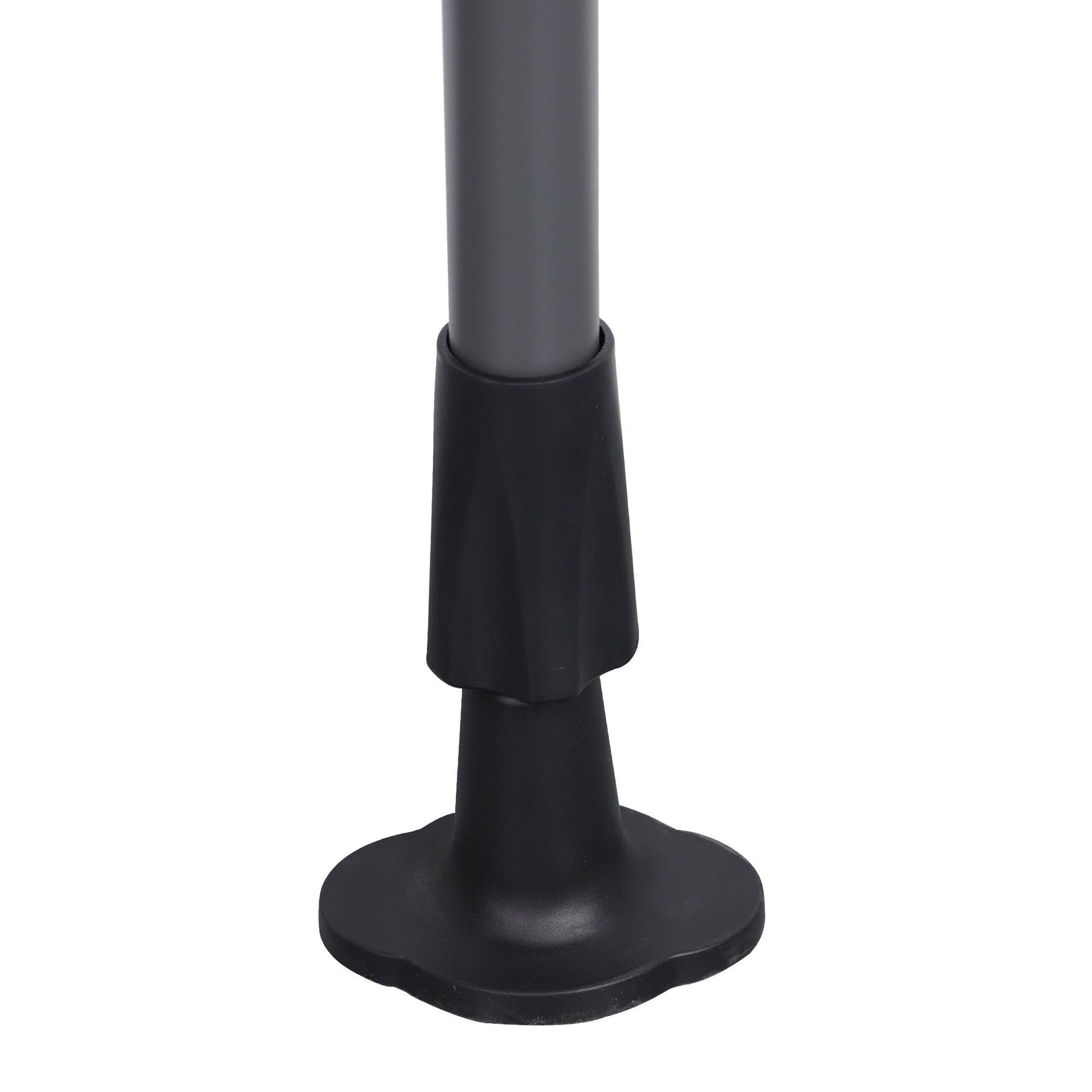 Manual Retractable Patio Awning, UV Resistant Polyester Sun Shade With No Drill Installation