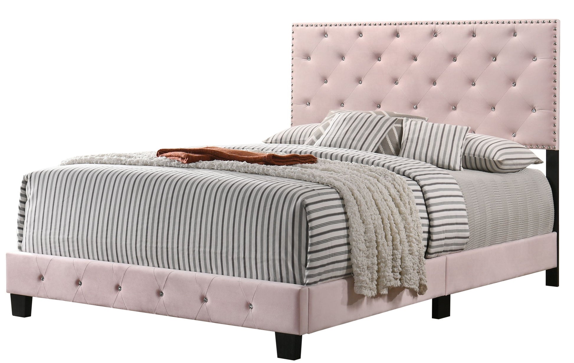 Luxurious Upholstered Bed