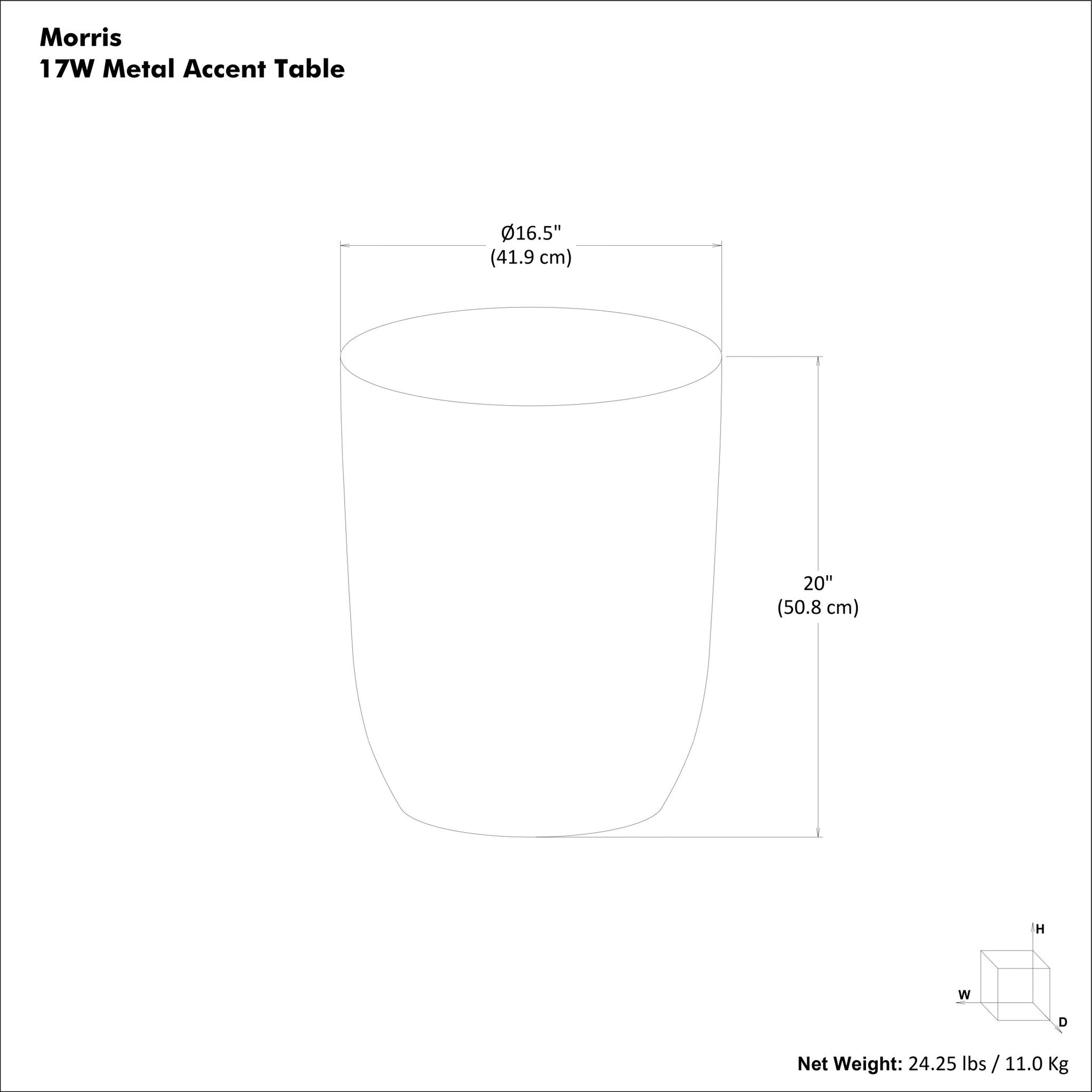 Morris - Accent Table