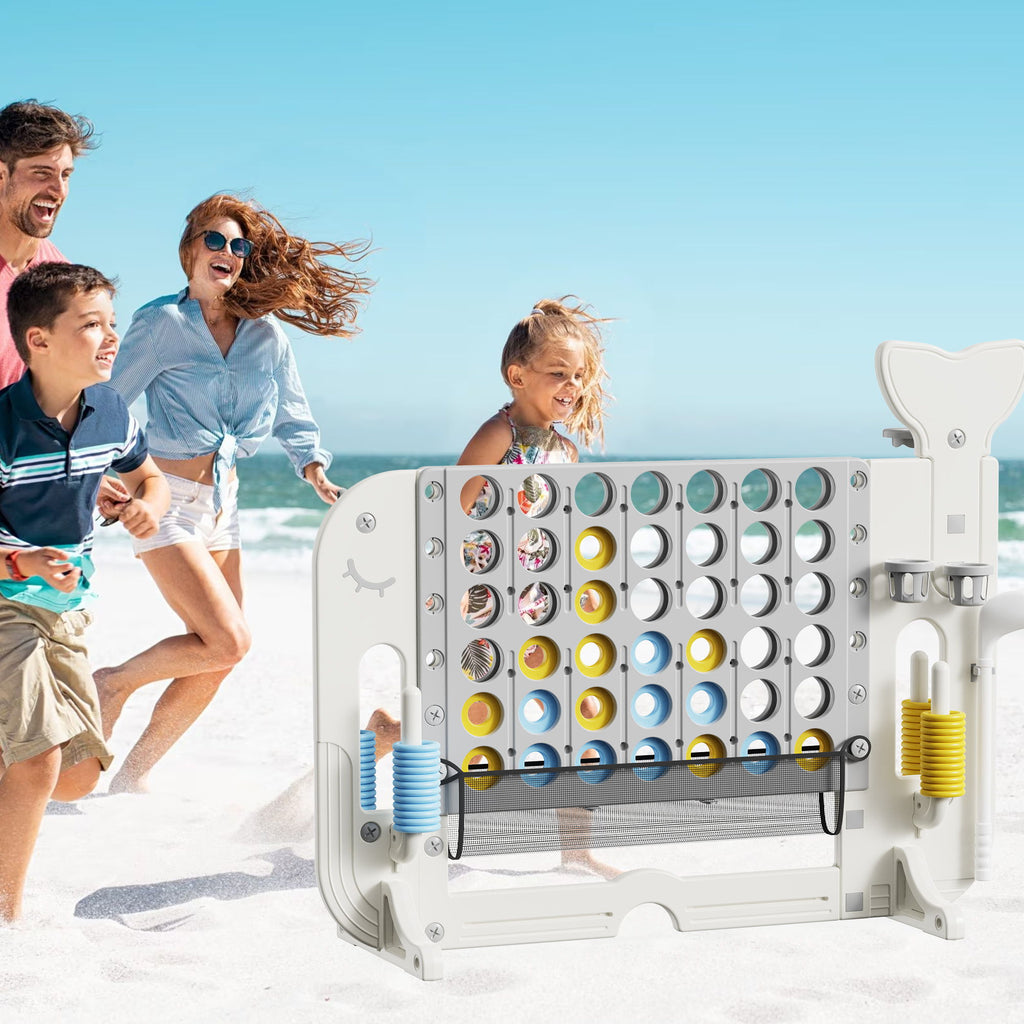 4 To Score Giant Game Set With Bag & Jumbo Connect 4
