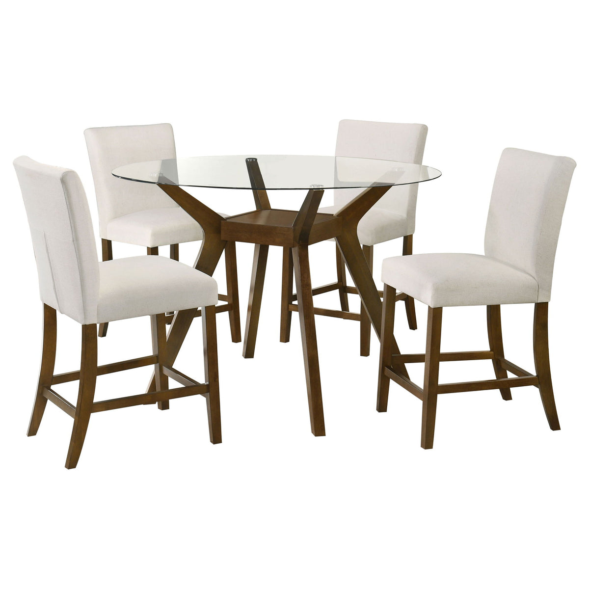 Flynn - 5 Piece Counter Height Dining Set