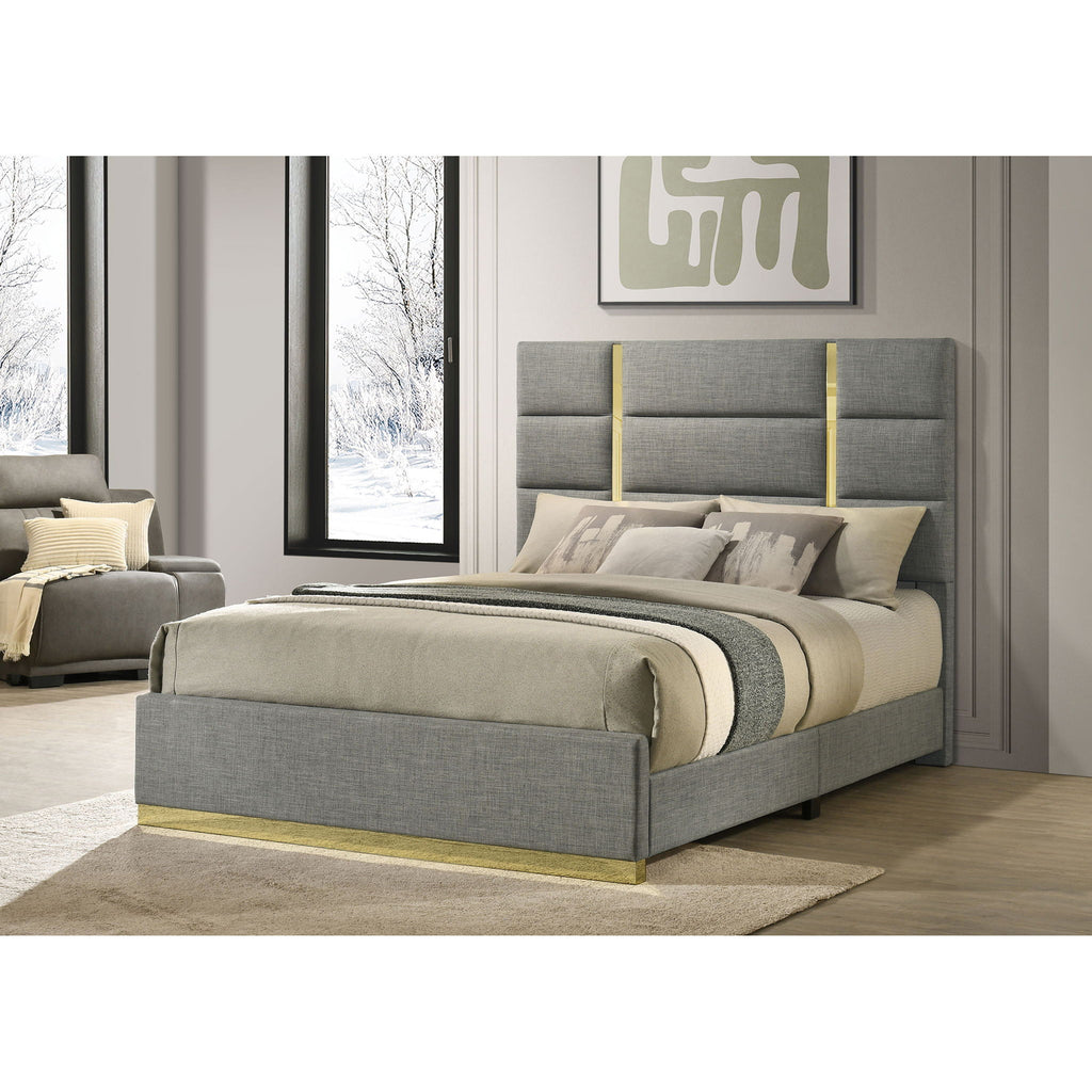 Lauryn - Upholstered Panel Bed