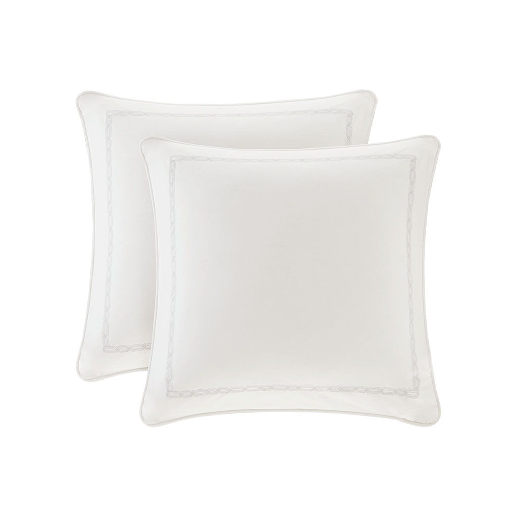 Hollywood Glam - Queen Comforter Set - White