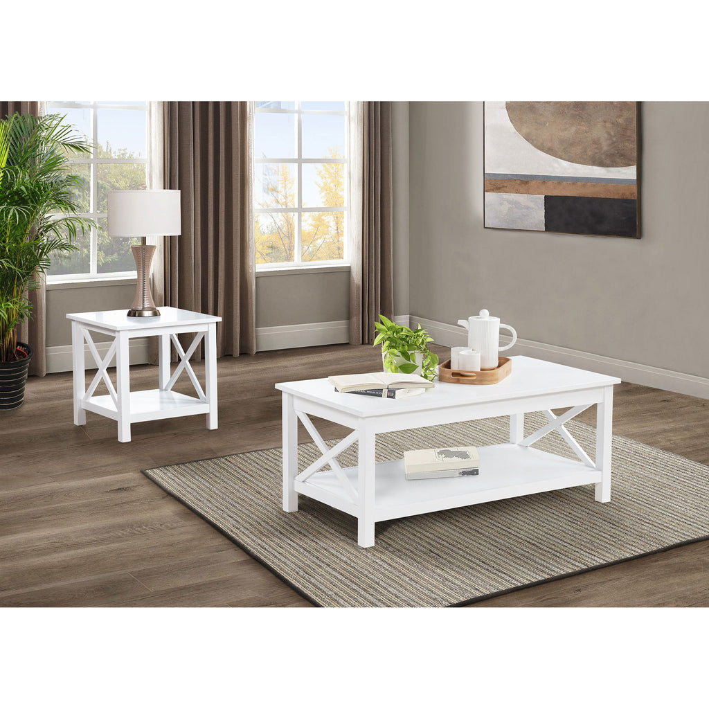 Slater - Table Set With X-Frame Design