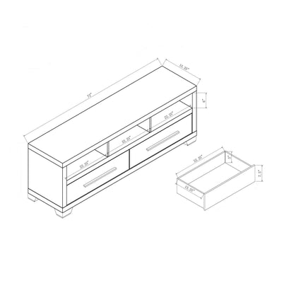 Modern Television Stand, Entertainment Console