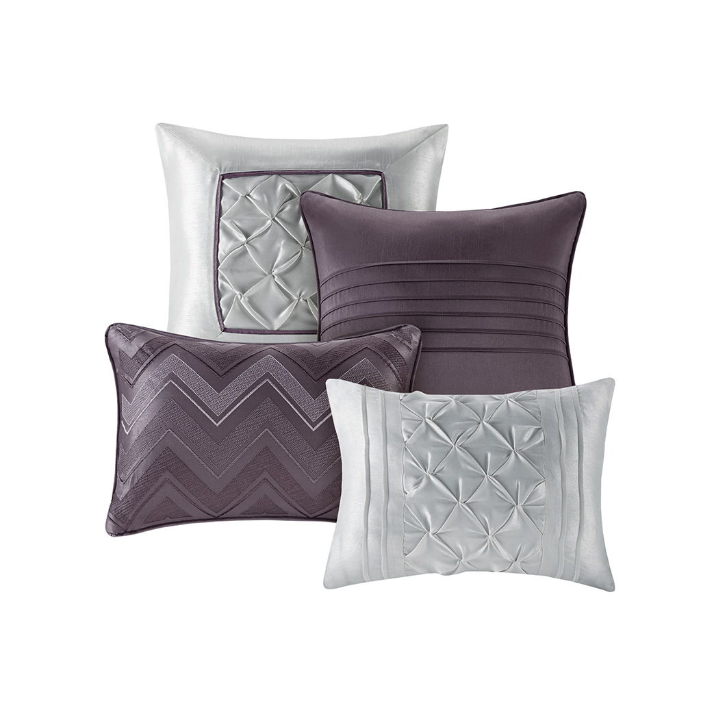 Joella - Queen 24 Piece Room In A Bag - Plum