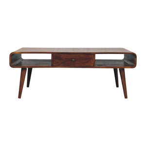 Avora - 2 Drawer Coffee Table - Brown