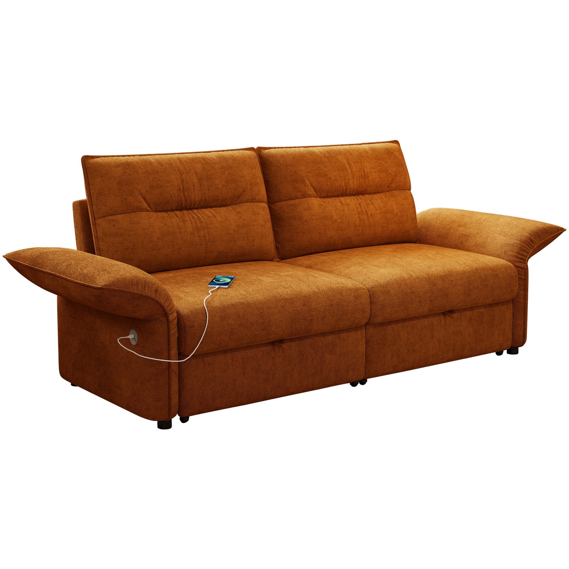 Sofa Bed With Convertible Design, Living Room Furniture