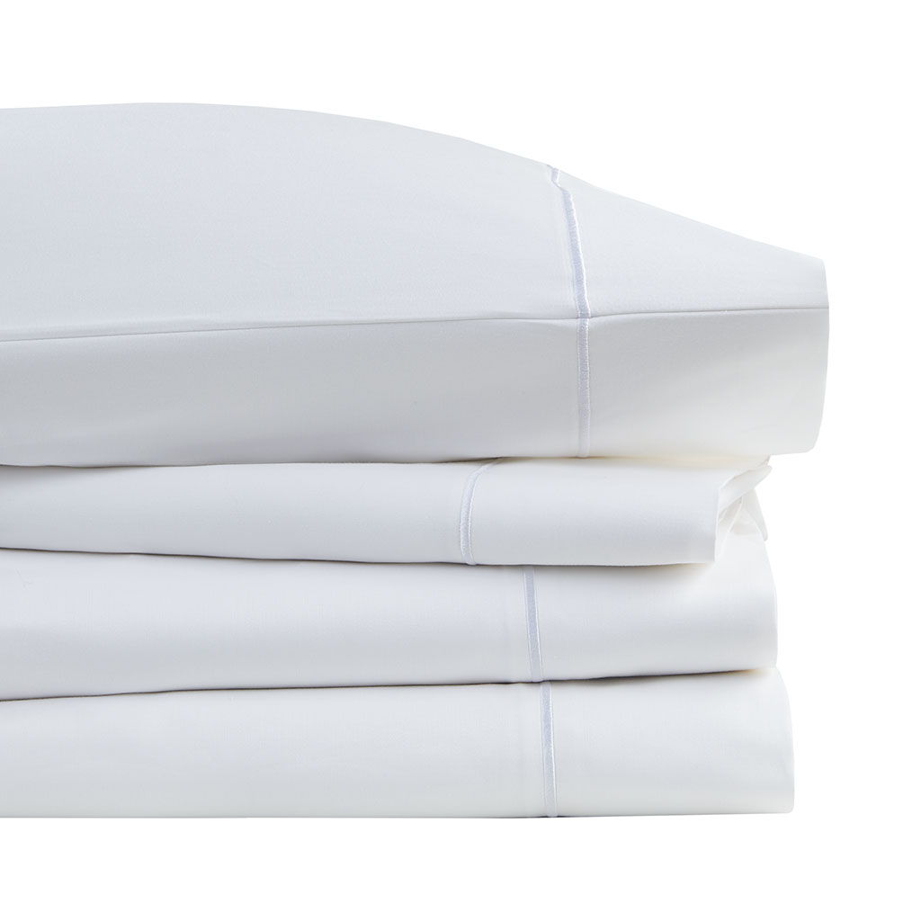 600 Thread Count - Queen Sheet Set - White