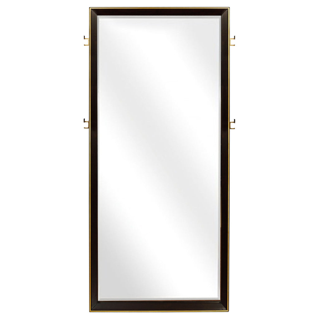 Prescott - Floor Mirror With Full Length Reflection - Brown