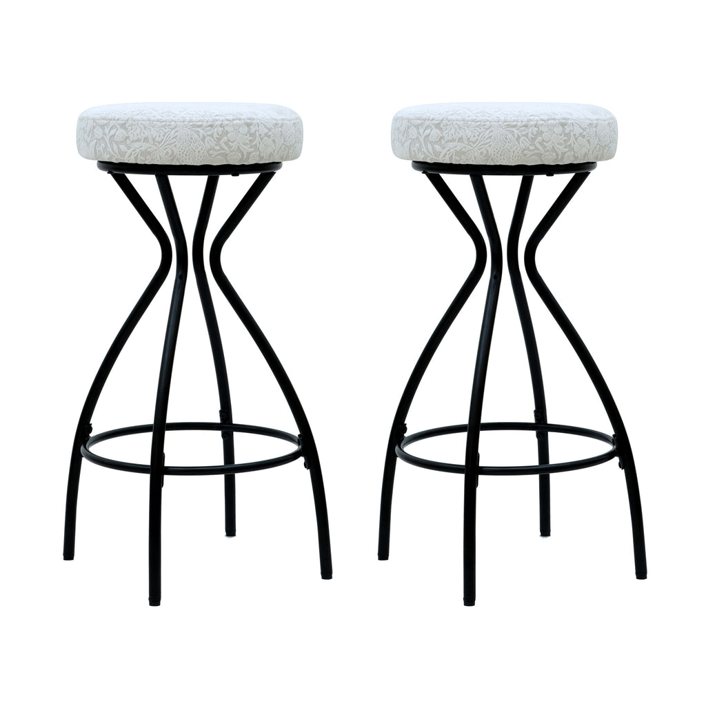 Modern Backless Bar Stools For Kitchen Island (Set of 2)