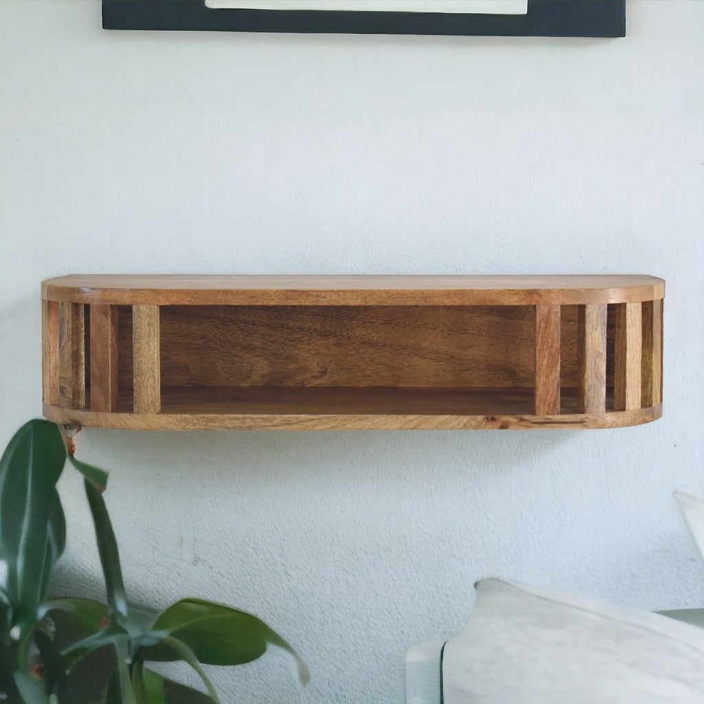 Ariella - Floating Console Table - Oak