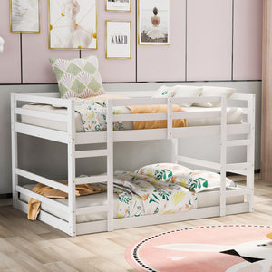 Solid Construction, Bunk Bed With Ladder